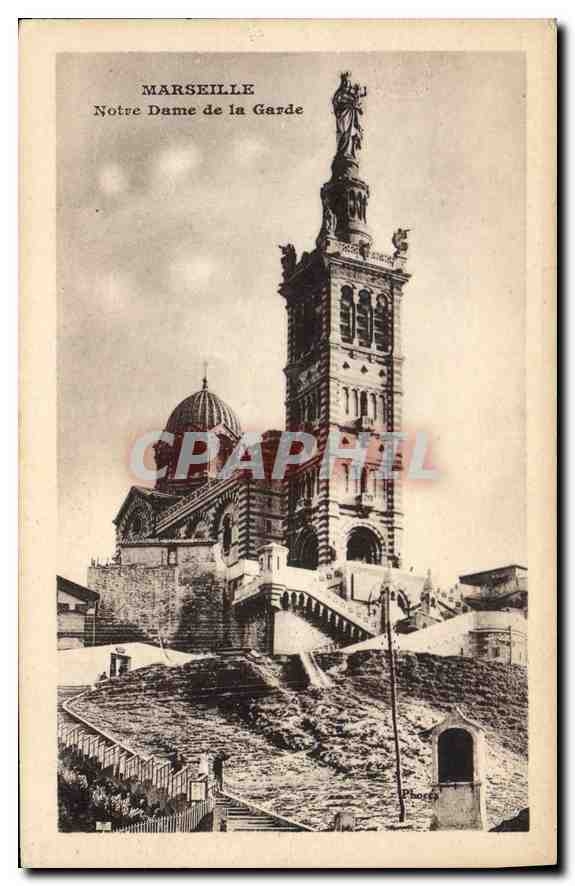 CPA Marseille Notre Dame de la Garde 