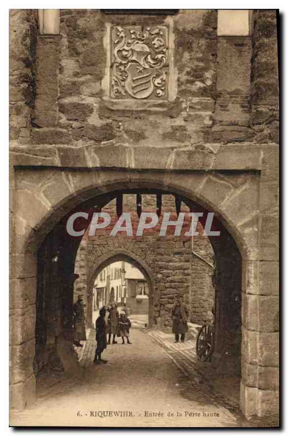CPA Riquewihr Entree de la Porte Haute