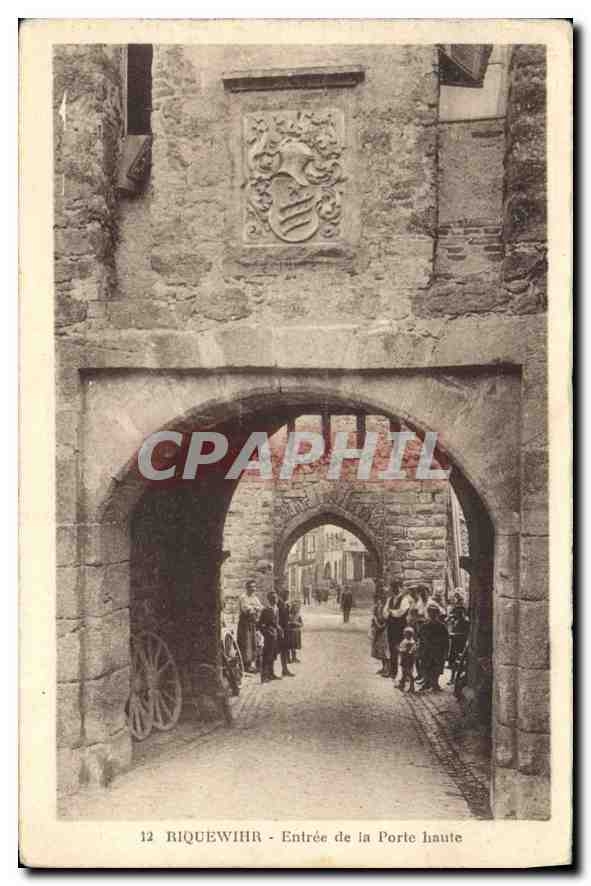 CPA Riquewihr Entree de la Porte Haute