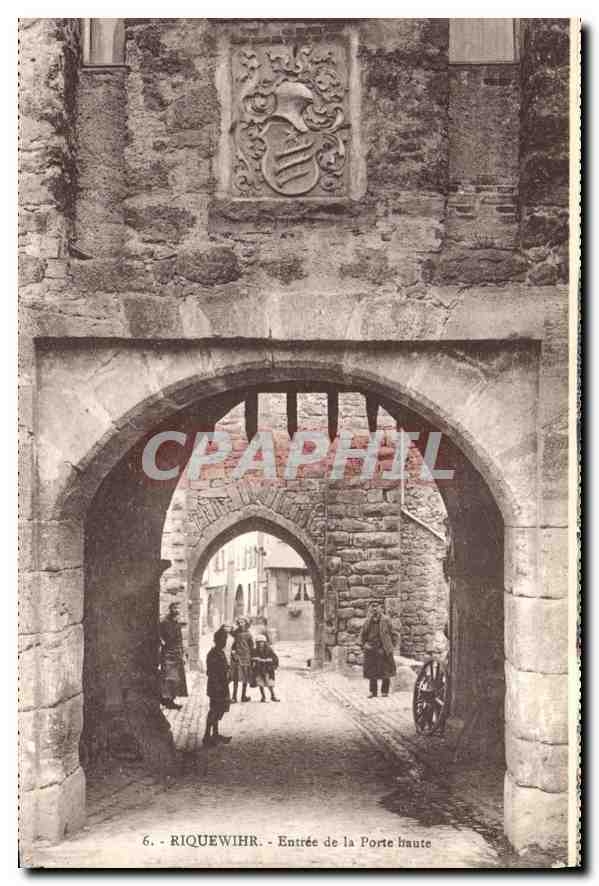 CPA Riquewihr Entree de la Porte Haute