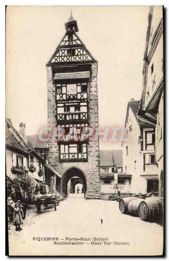 CPA Riquewihr Porte Haut 