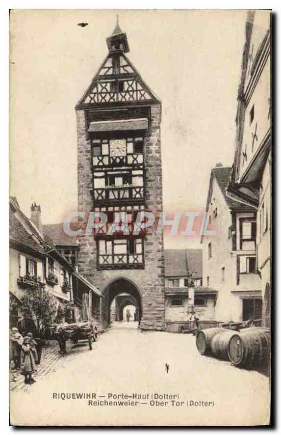 CPA Riquewihr Porte Haut 