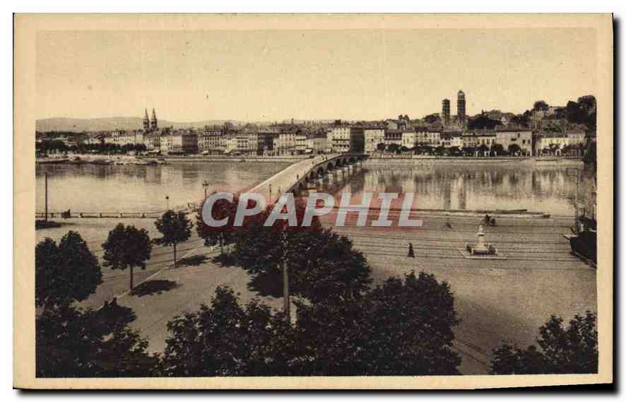 CPA Macon Vue generale 