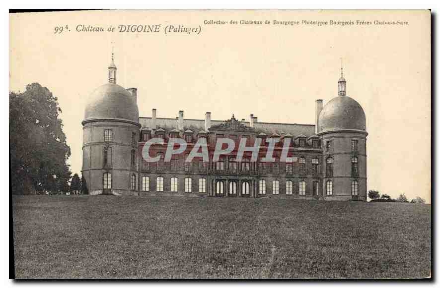 CPA Chateau de Digoine Palinges 