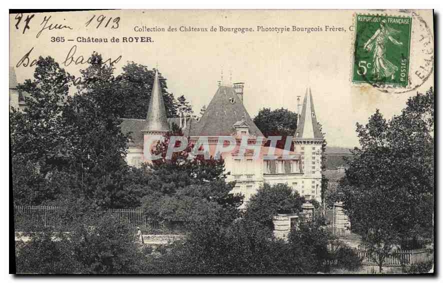 CPA Chateau de Royer 