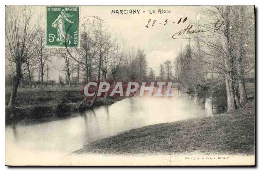 CPA Marcigny La Ricle