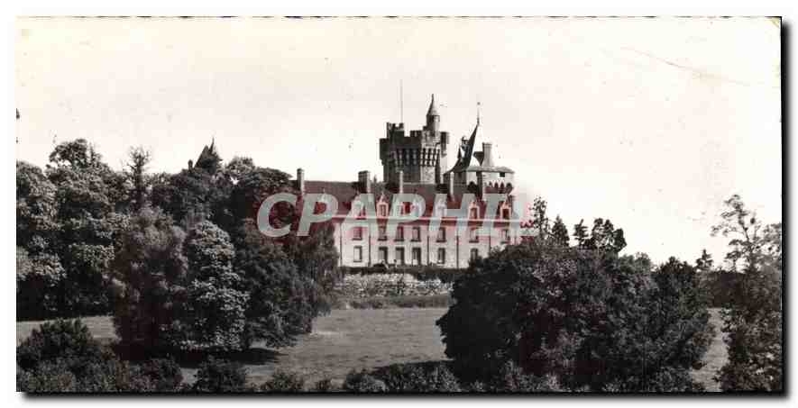 CPA Blanzy S et L chateau du Plessis