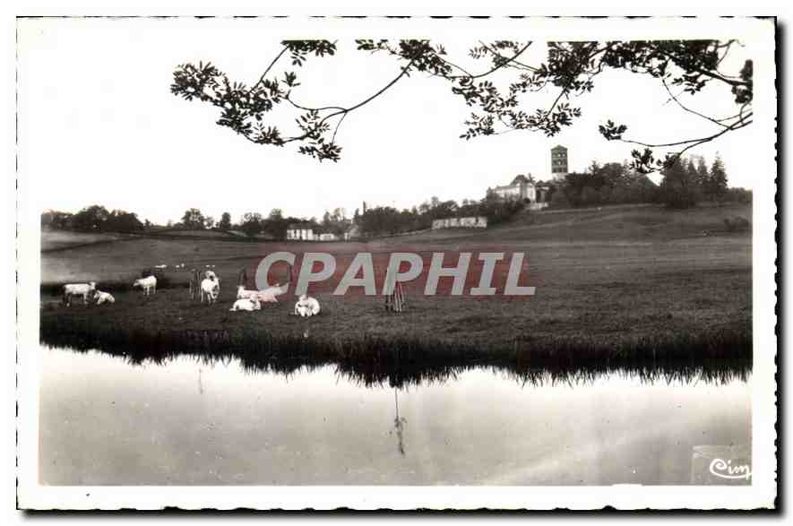 CPA Anzy le Duc s et L Vue generale