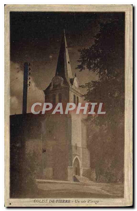 CPA Eglise de Pierre 
