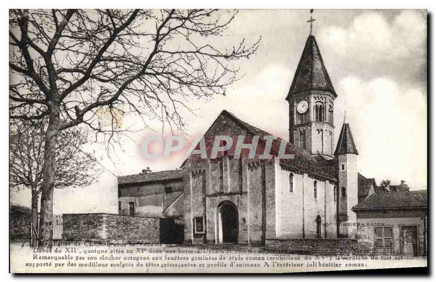 CPA Eglise de Clesse