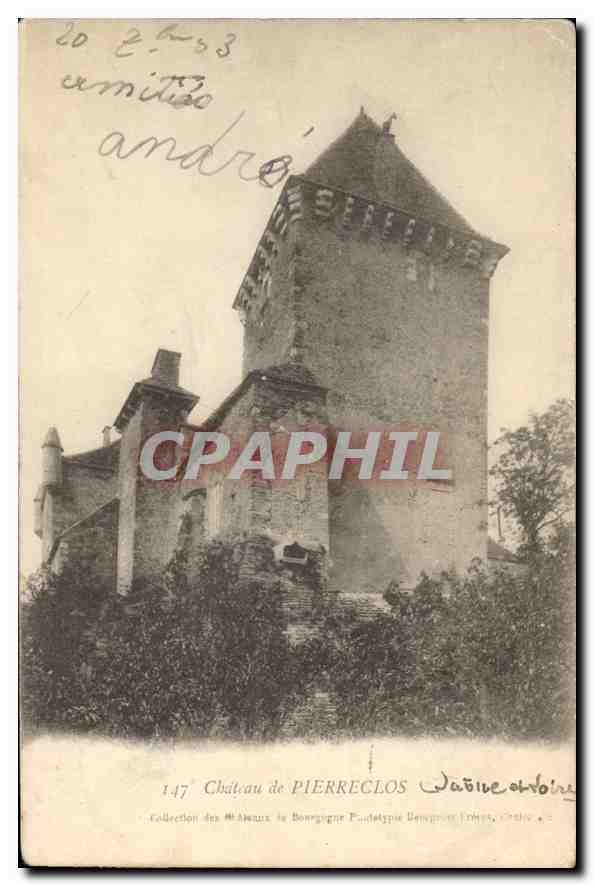 CPA Chateau de Pierreclos