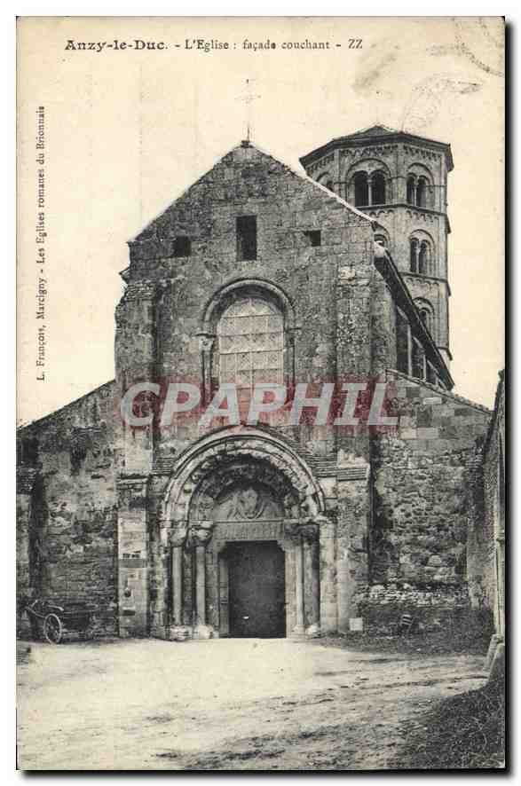 CPA Anzy le Duc L'Eglise 