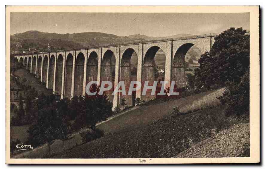 CPA Viaduc de Mussy sous Dun S et L