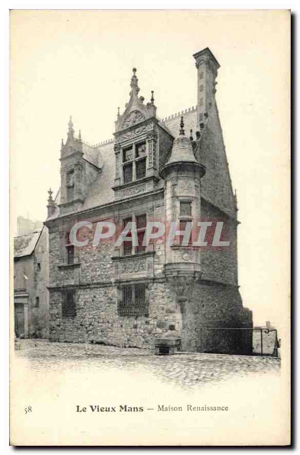CPA Le Vieux Mans Maison Renaissance 