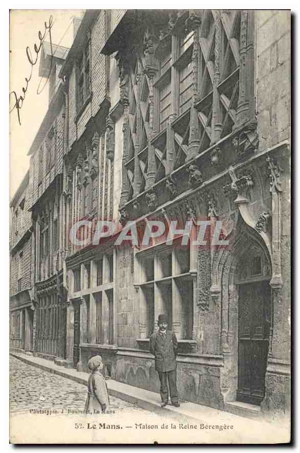 CPA Le Mans Maison de la Reine Berengere 