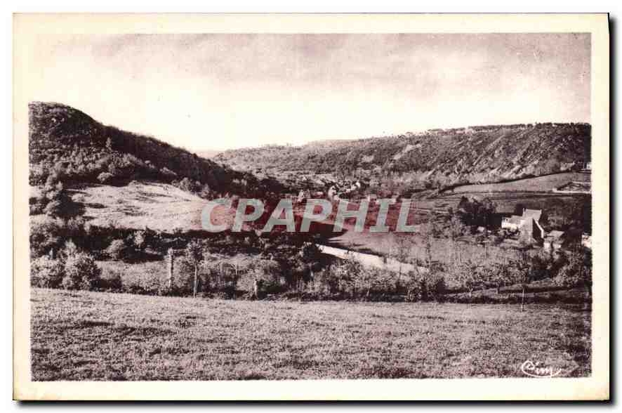 CPA St Leonard des Bois Sarthe Vue generale 