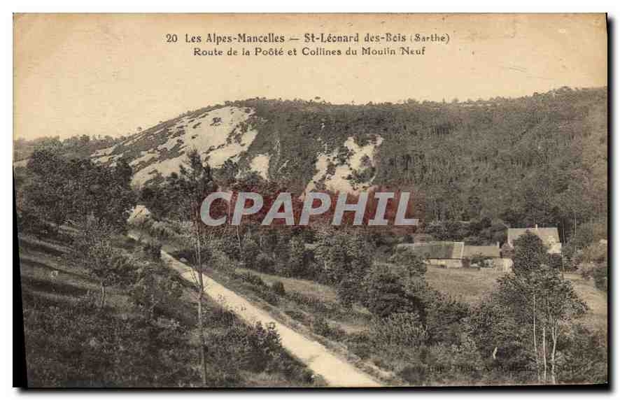 CPA Les Alpes Mancelles St Leonard des Bois Sarthe
