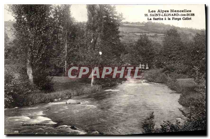 CPA Les Alpes Mancelles Saint Leonard des Bois La Sarthe a la Forge Collet
