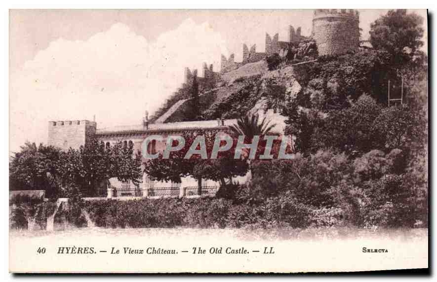 CPA Hyeres Le Vieux Chateau 