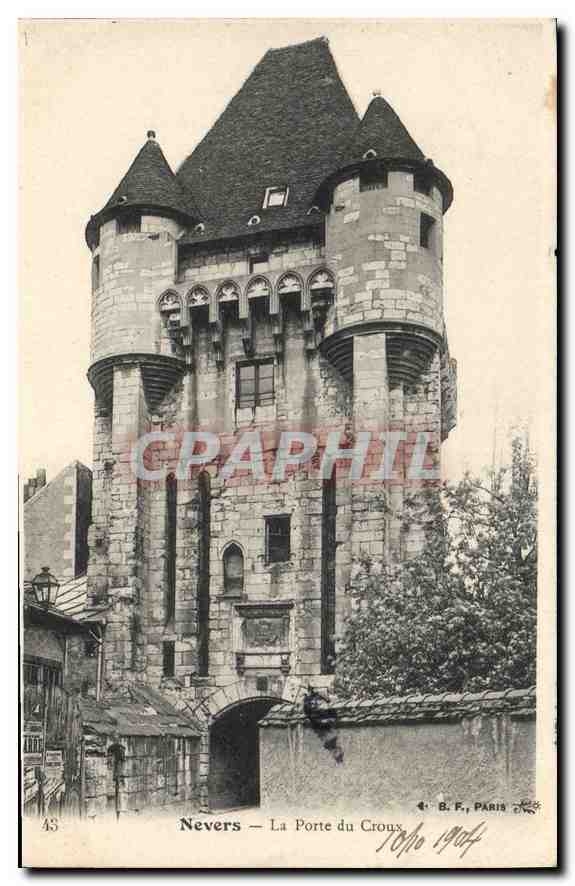 CPA Nevers La Porte du Croux 