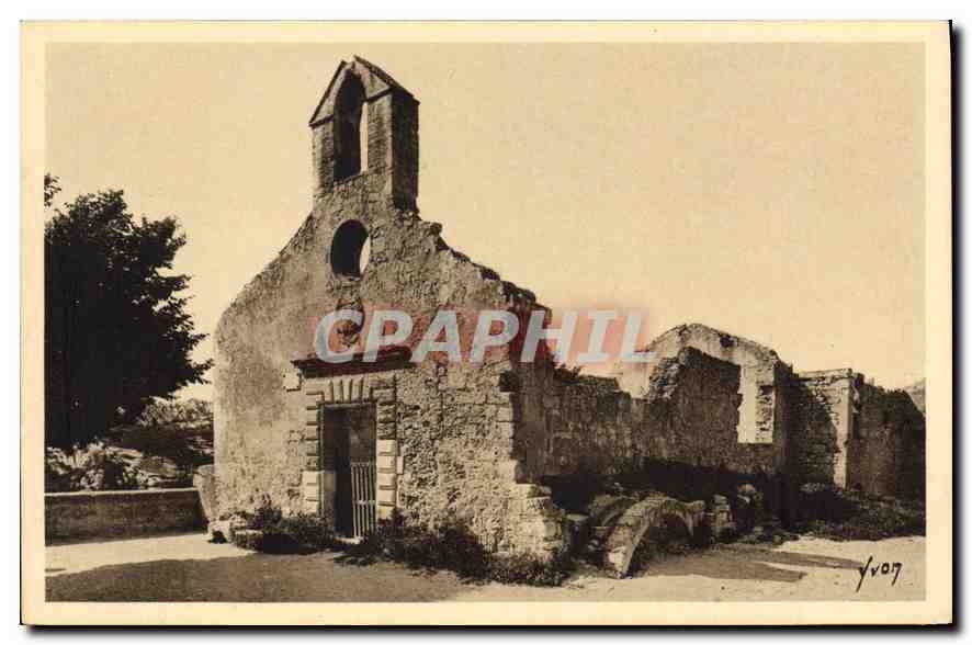 CPA Les Baux B du R Chapelle des Penitents XVI siecle
