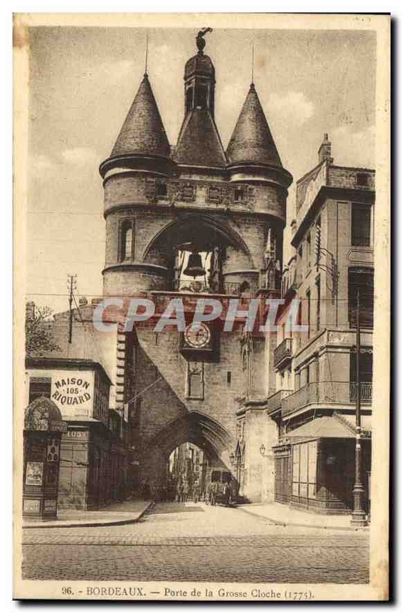 CPA Bordeaux Porte de la Grosse Cloche 