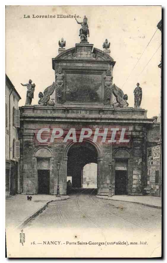 CPA Nancy Porte Saint Georges XVII siecle