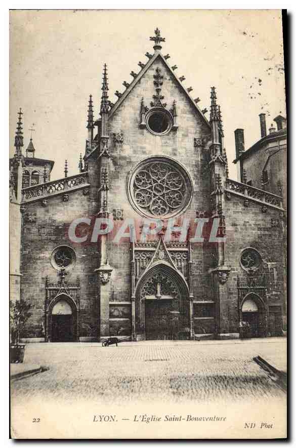 CPA Lyon L'Eglise Saint Bonaventure 