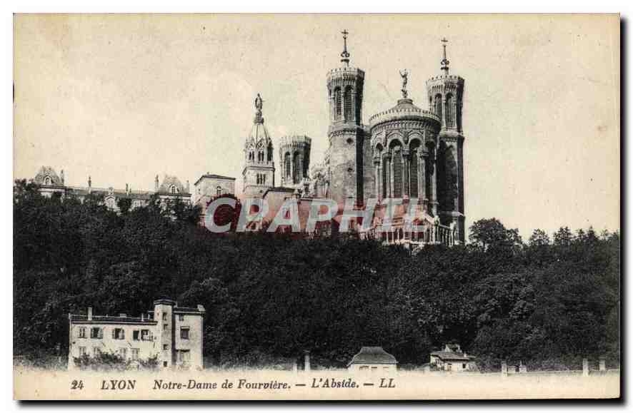 CPA Lyon Notre Dame de Fourviere L'Abside 