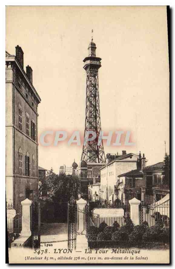 CPA Lyon La Tour Metallique 