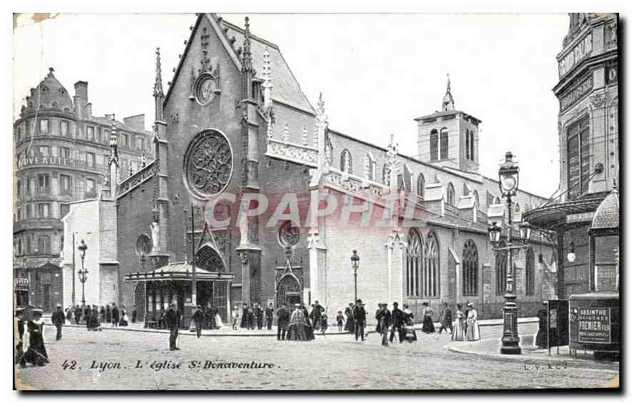 CPA Lyon L'Eglise St Bonaventure 