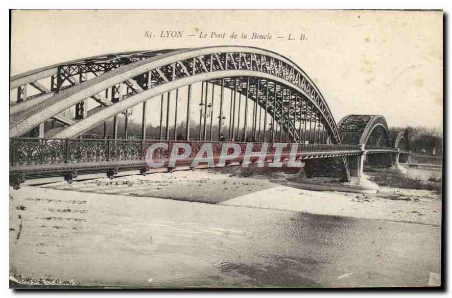 CPA Lyon Le Pont de la Boucle 