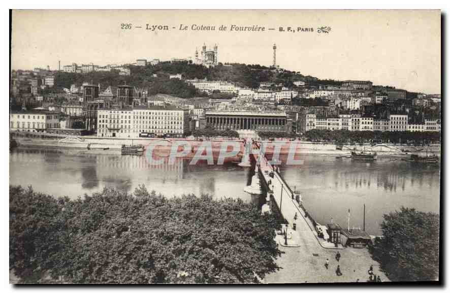 CPA Lyon Le Coteau de Fourviere 