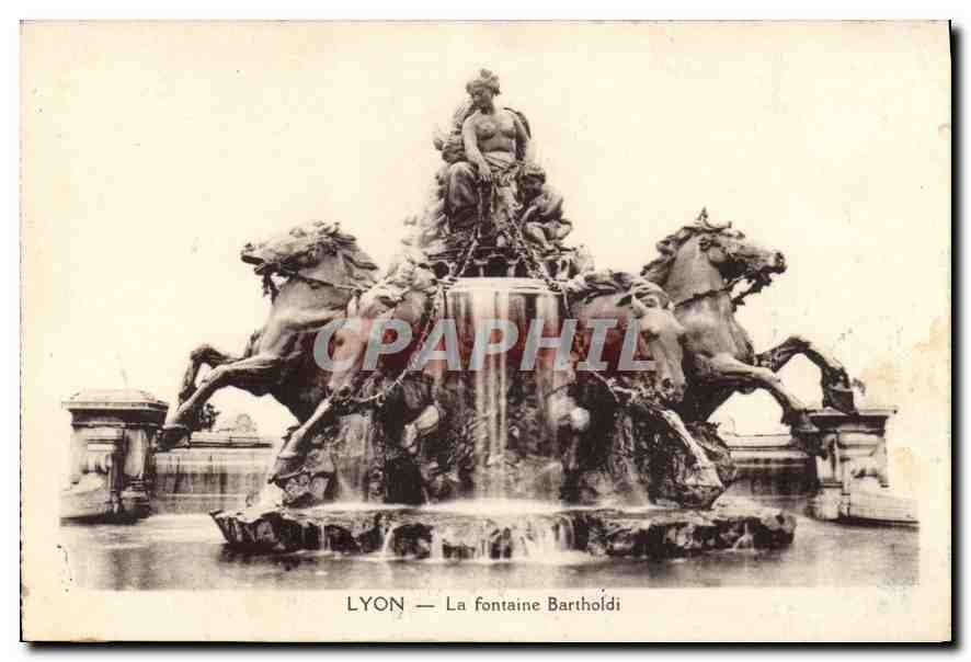 CPA Lyon La Fontaine Bartholdi 