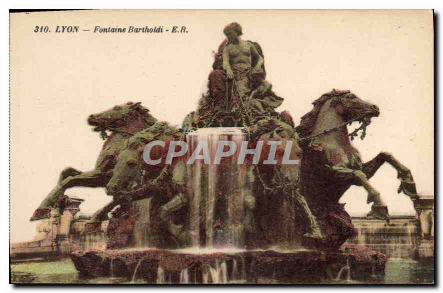 CPA Lyon Fontaine Bartholdi 