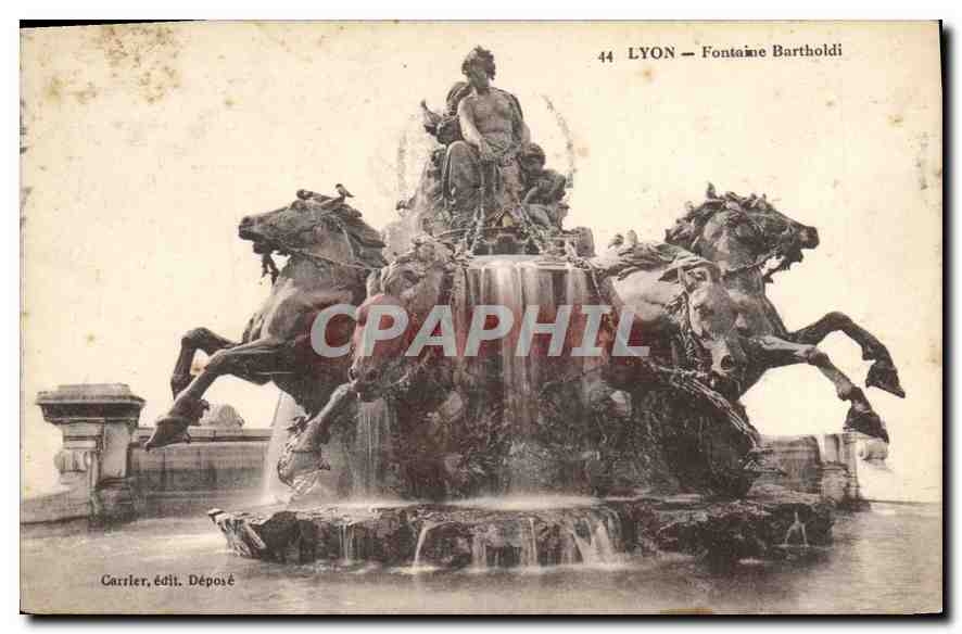 CPA Lyon Fontaine Bartholdi 