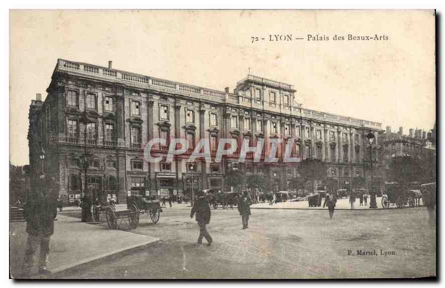 CPA Lyon Palais des Beaux Arts 