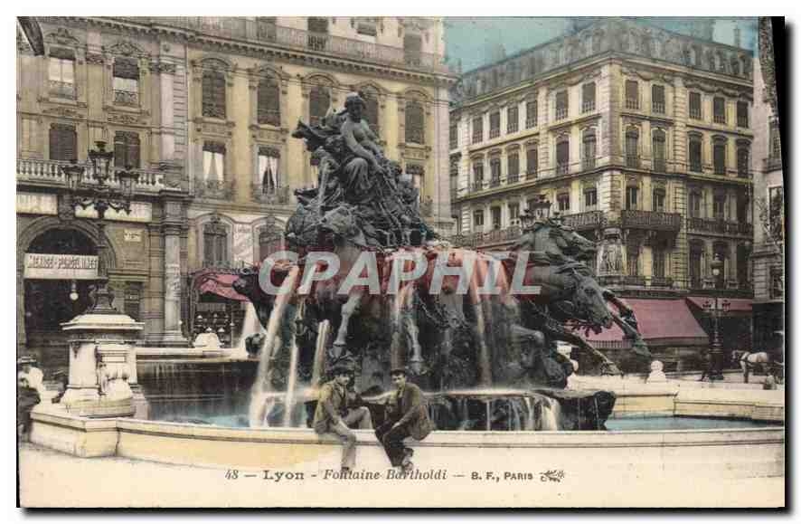 CPA Lyon Fontaine Bartholdi 
