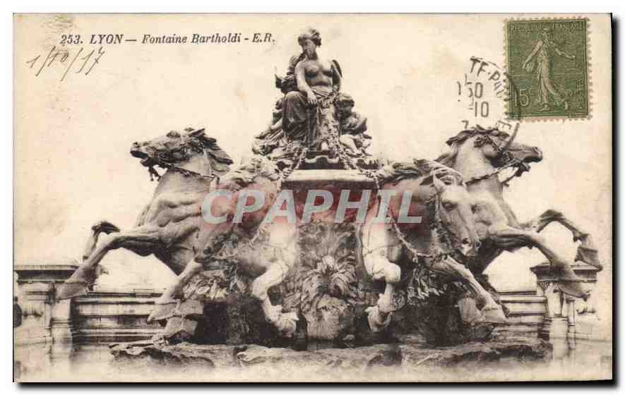 CPA Lyon Fontaine Bartholdi 