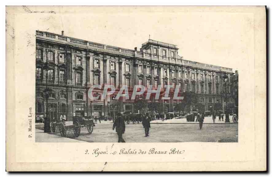 CPA Lyon Palais des Beaux Arts 