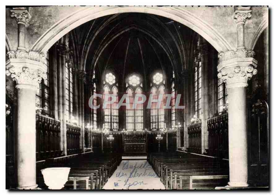 CPA Institution des Chartreux Lyon Interieur de la Chapelle 