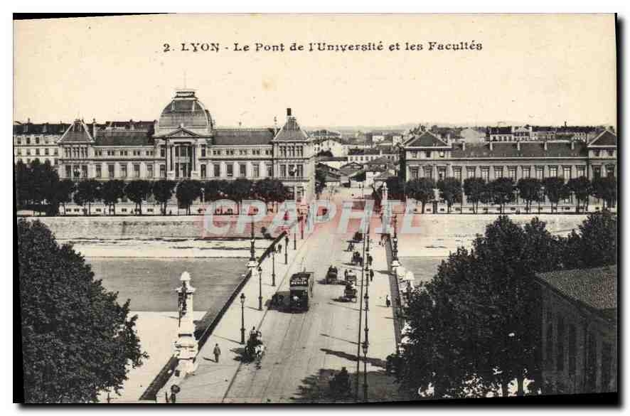 CPA Lyon Le Pont de l'Universite et les Facultes 