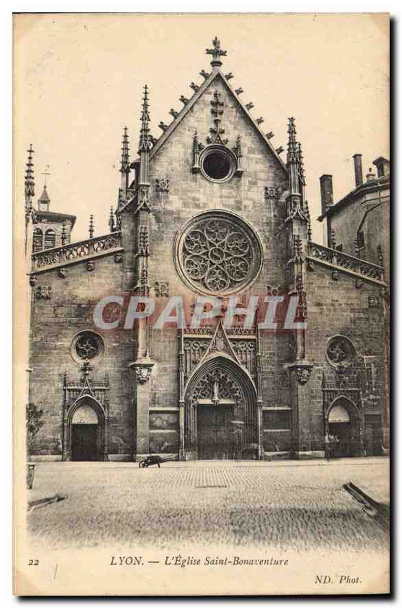 CPA Lyon L'Eglise Saint Bonaventure 