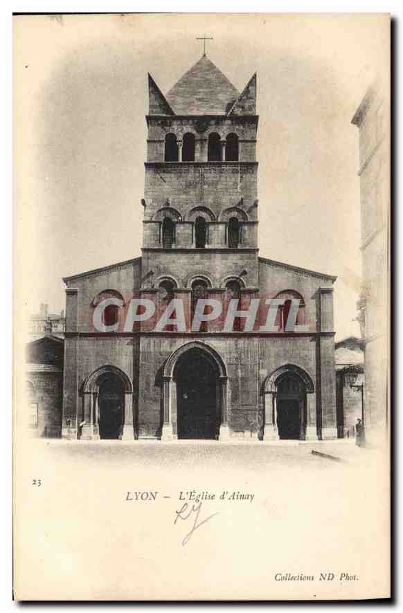 CPA Lyon L'Eglise d'Ainay 