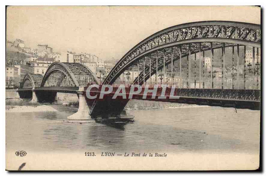 CPA Lyon Le Pont de la Boucle 