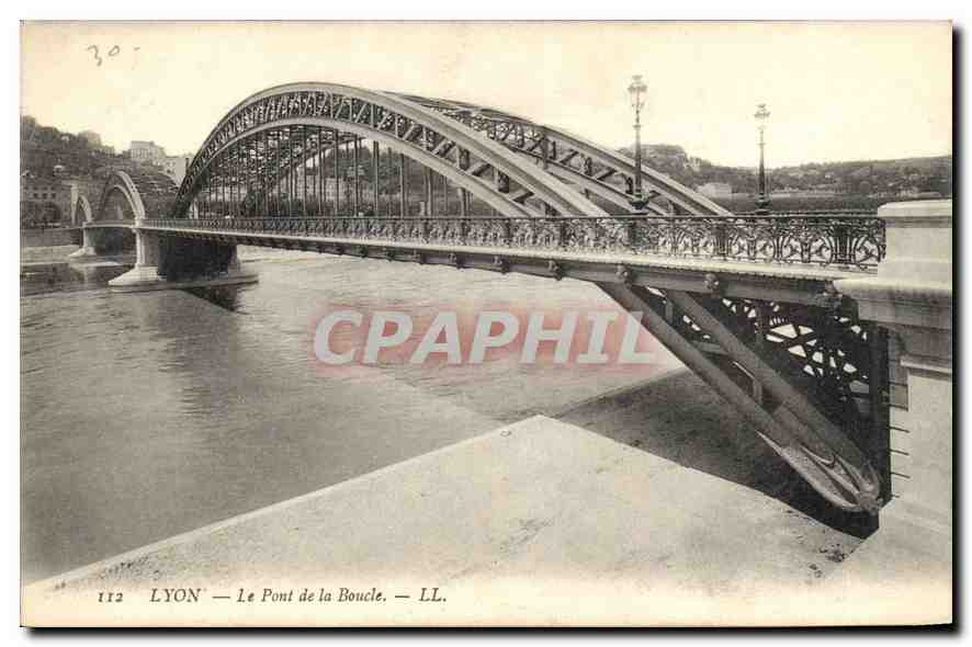 CPA Lyon Le Pont de la Boucle 