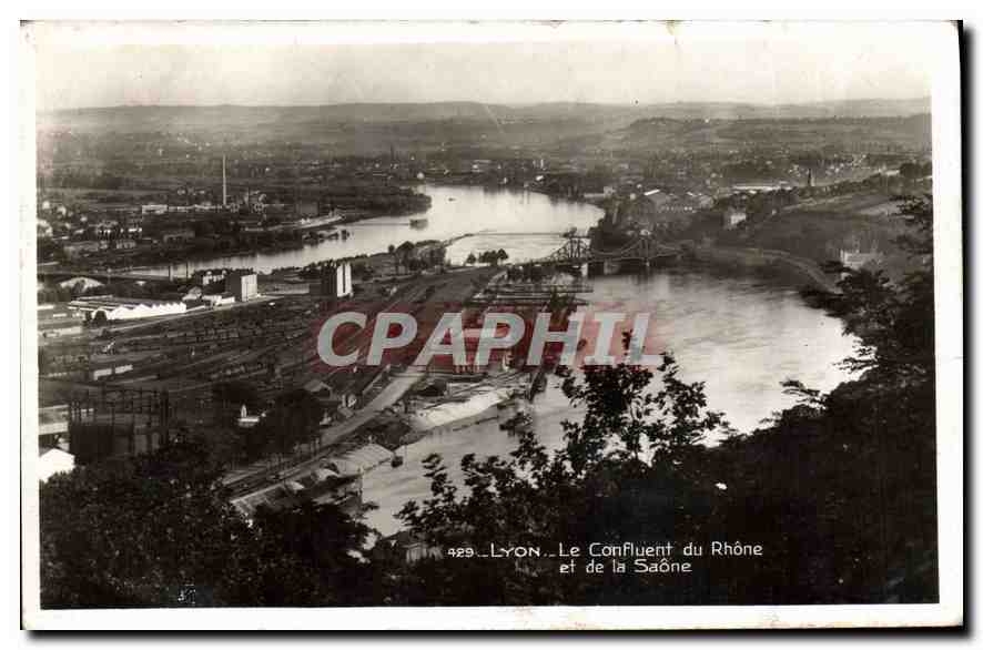 CPA Lyon Le Confluent du Rhone et de la Saone