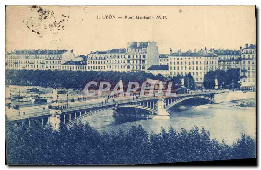 CPA Lyon Pont Gallieni 