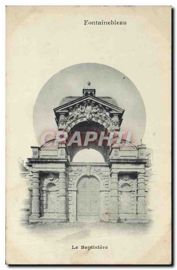 CPA Fontainebleu Le Baptistere 