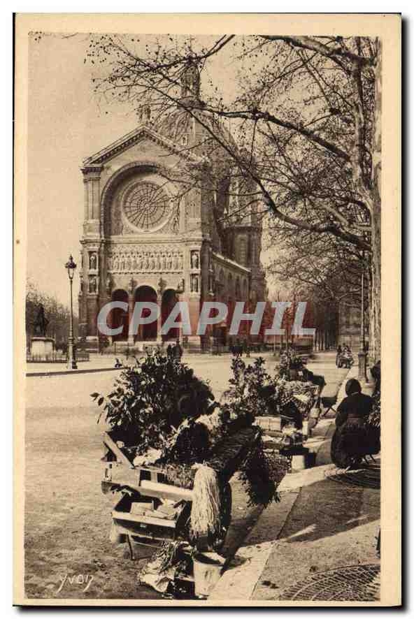 CPA Paris L'Eglise Saint Augustin 